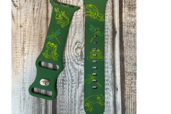 Download Digital Frog Theme Watch Band - Frog theme Collection