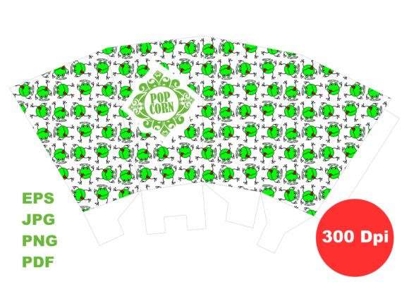 Download Popcorn Packaging with Frog Theme - Frog theme Collection
