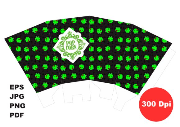 Download Popcorn Packaging with Frog Theme - Frog theme Collection